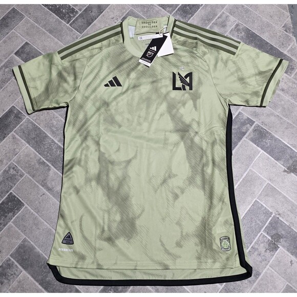 Adidas MLS LAFC Los Angeles FC 23/24 Authentic Jersey IS4878 Men's Size MEDIUM - Picture 1 of 15